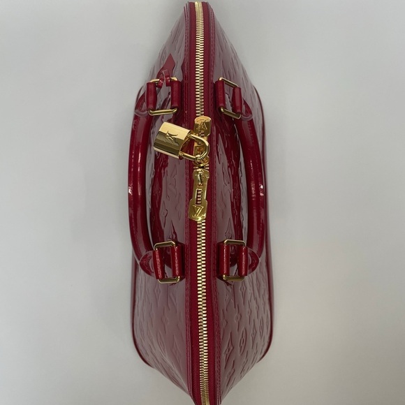 LOUIS VUITTON | ALMA PM VERNIS | CERISES - Picture 14 of 15